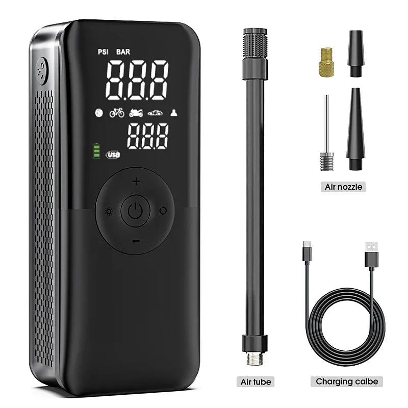 Portable Rechargeable Digital Tire Inflator Air Compressor
