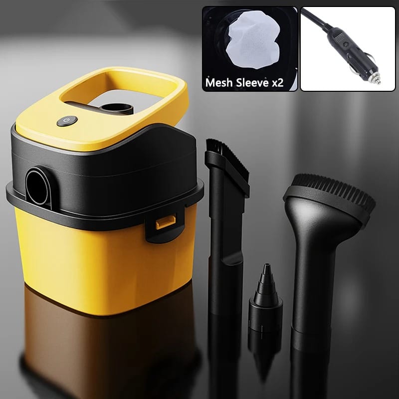 12V Wet & Dry Bucket Car Vacuum Cleaner with Powerful Suction