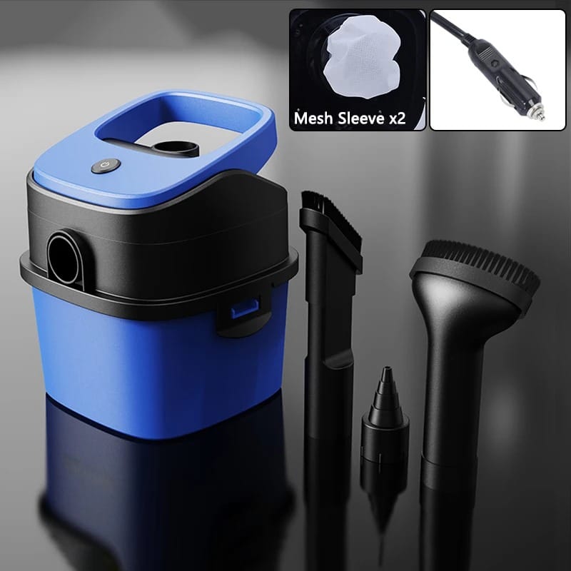 12V Wet & Dry Bucket Car Vacuum Cleaner with Powerful Suction