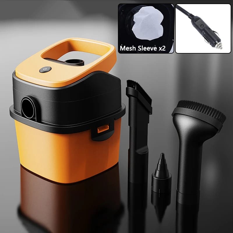 12V Wet & Dry Bucket Car Vacuum Cleaner with Powerful Suction