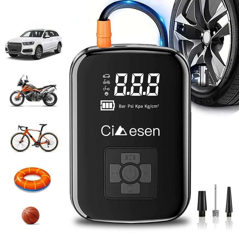 Portable 150 PSI Wireless Tire Inflator Air Compressor