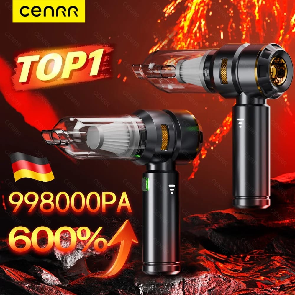 Cordless Handheld Car Vacuum Cleaner with Powerful Suction