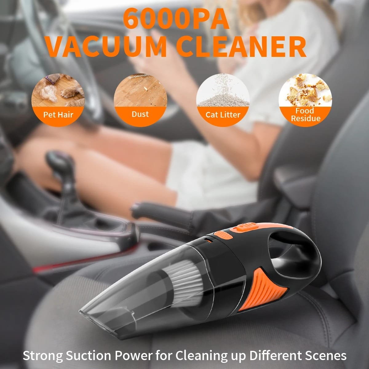Cordless Rechargeable Handheld Mini Vacuum Cleaner