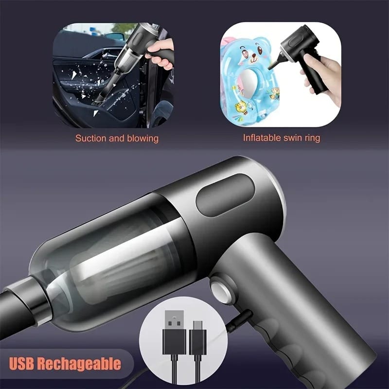 Cordless Wet & Dry Handheld Car Vacuum Cleaner