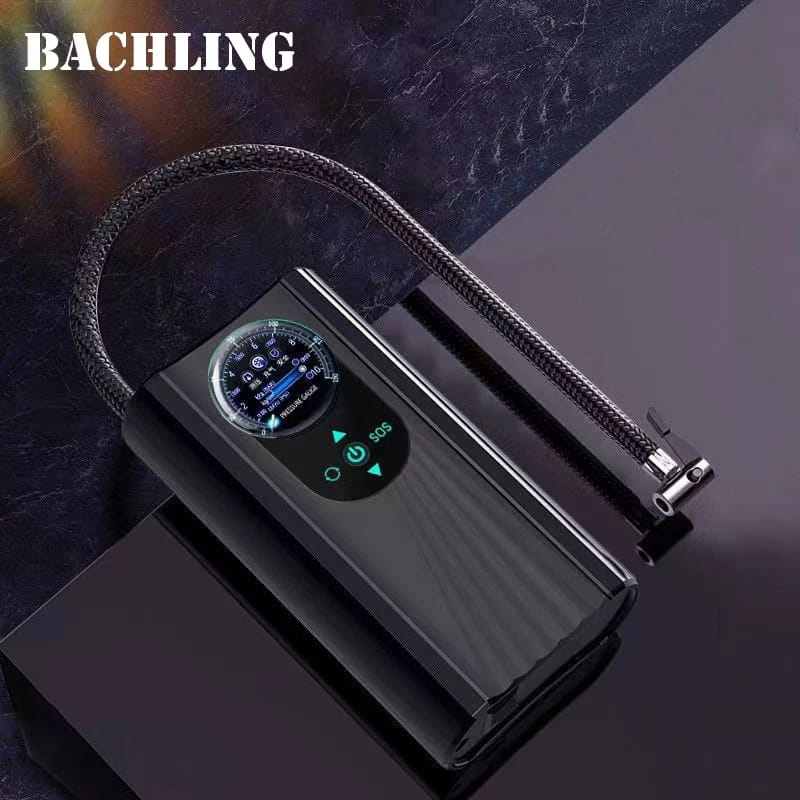 Portable Mini Digital Tire Inflator Air Pump for Cars & Bikes