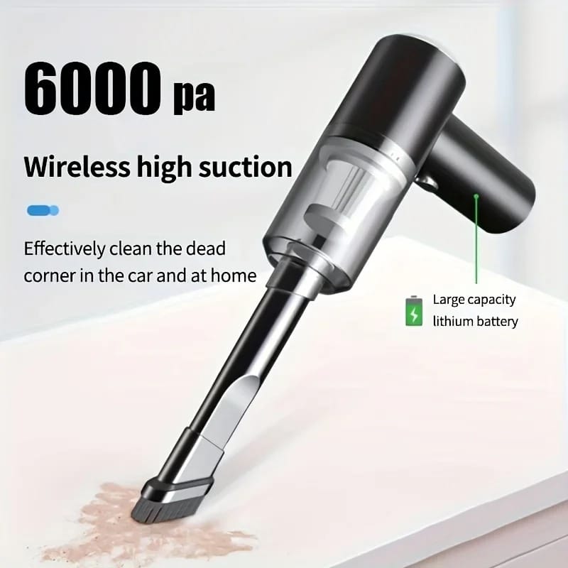 Cordless Wet & Dry Handheld Car Vacuum Cleaner