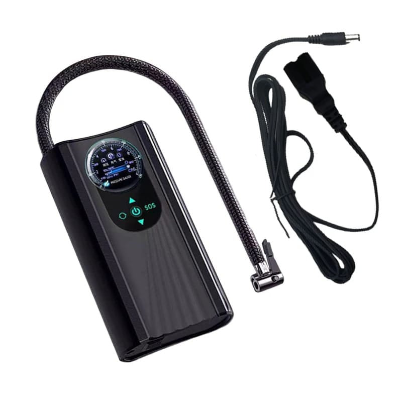 Portable Mini Digital Tire Inflator Air Pump for Cars & Bikes
