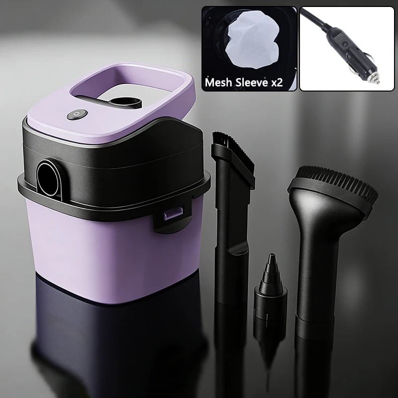 12V Wet & Dry Bucket Car Vacuum Cleaner with Powerful Suction